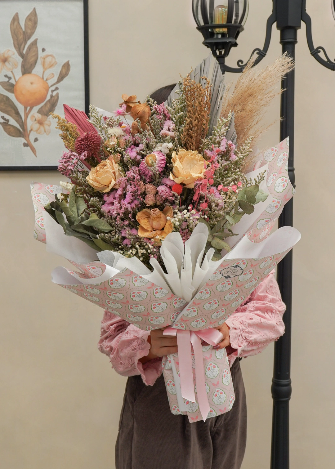 Bouquet seco Rosé