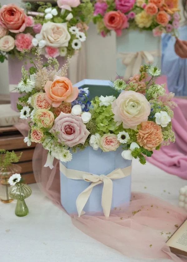 Fiori Box Celeste - Imagen 4