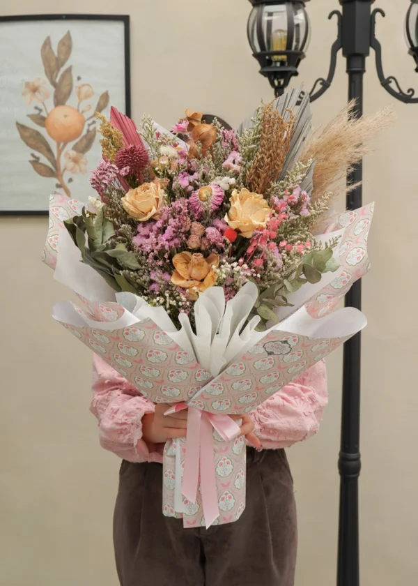Bouquet seco Rosé