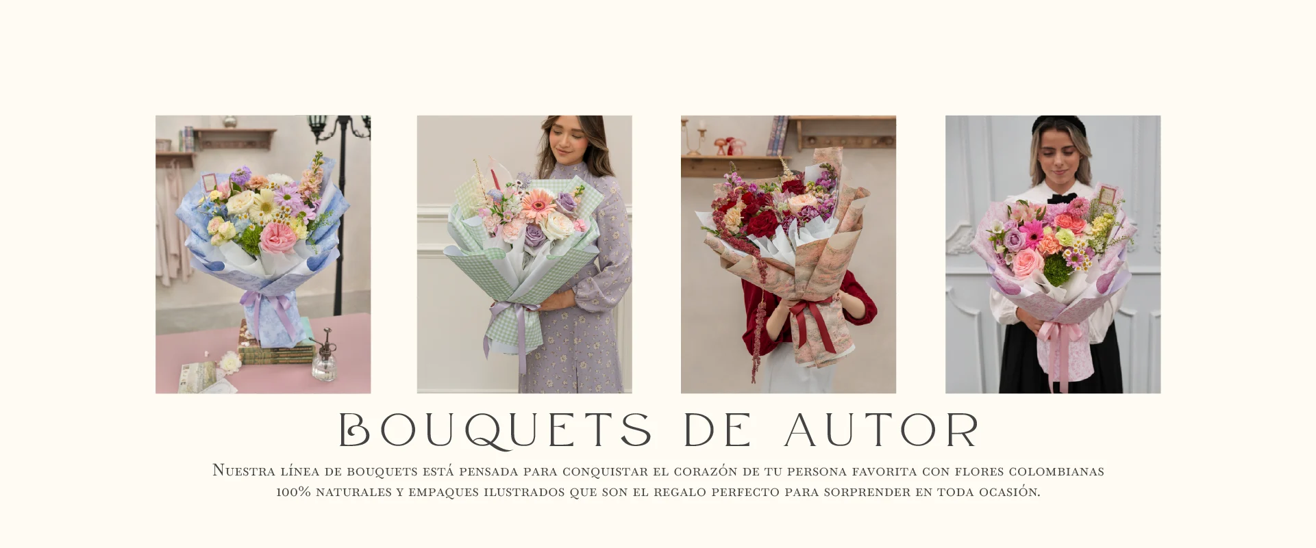 Bouquets de autor